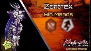 MUTANTS: GENETIC GLADIATORS - ZORTREX PRESENTACIÓN