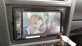 REPRODUCCION VIDEOS EN PANTALLA DOBLE DIN, PIONER AVH-2750