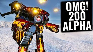 200 ALPHA ROCKET MONSTER - Marauder II Build - German Mechgineering #2 - Mechwarrior Online 2019 MWO