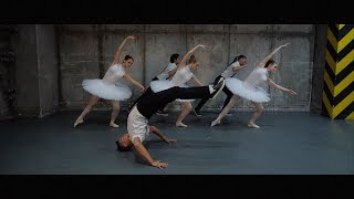 Балет против Брейк Данса - Ballet vs break dance hip hop