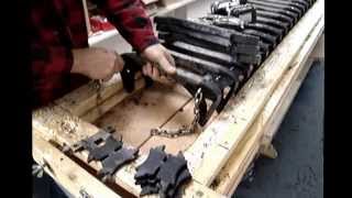 Rebuilding a set of chain style Adair tracks