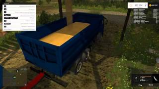 Обзор грузовика КАМАЗ 5460 -  Farming Simulator 2015