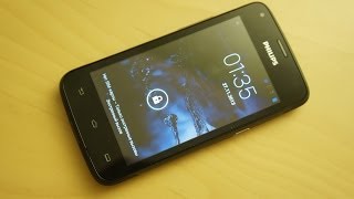 Распаковка Philips Xenium W3568