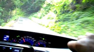 ダイハツ　タントカスタムRS　十石峠。