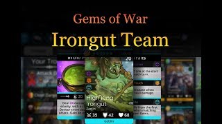 High King Irongut team - Gems of War