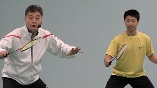 Badminton-Correction-Footwork Practice-Must do it as if you play a real match