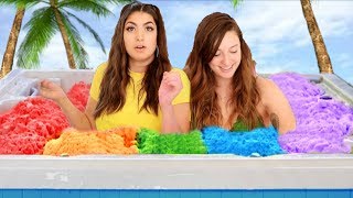 5,000 Pounds Of Quicksand In Hot Tub (Kinetic Sand)
