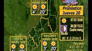 EL REPORTE DEL TIEMPO