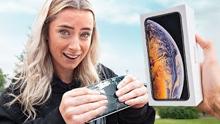 If You Can Break the iPhone... You Get A New One!