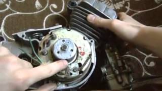 Регулировка зажигания на мопеде СССР
