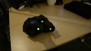 Splinter Cell Goggles Pepakura Time-lapse Build