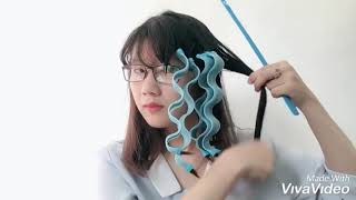 Lô uốn tóc gợn sóng đẹp - uốn tại nhà