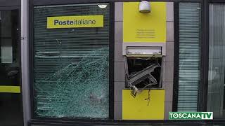 2020-01-29 PRATO - BANCOMAT FATTO ESPLODERE, COLPO GROSSO ALLE POSTE