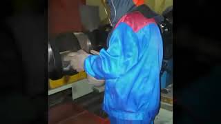 Газопламенное напыление шеек коленвала дизеля 5Д49