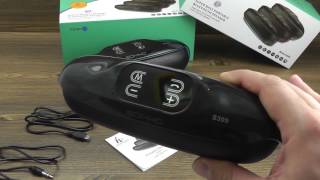 ОБЗОР: Портативный Bluetooth Мини-Бумбокс с FM, USB и microSD "Somho" S309