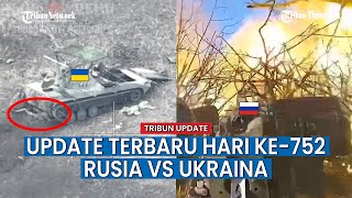 UPDATE HARI KE-752 Rusia vs Ukraina, Konsentrasi Ukraina di Avdeevka Diratakan Tank BMPT Rusia
