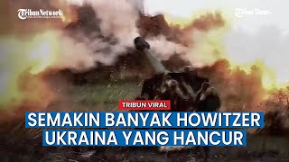 Resimen ke-11 DPR Hancurkan Howitzer Ukraina Pakai Artileri