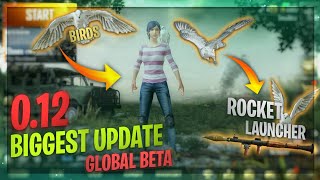 PUBG MOBILE 0.12 BETA | RPG WEAPON, SPECTATE FRIENDS, COMPANION BIRDS | HydraBeast