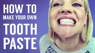 Make Your Own Toothpaste Recipe: Zero Waste Bathroom Tip #3 with Katie
