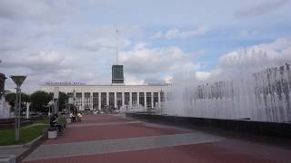 Фонтаны у Финляндского вокзала,С.Петербург,площадь Ленина, MAH08921