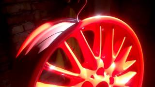 Пескоструйная обработка и покраска. Часть 2. Результат покраски дисков BMW