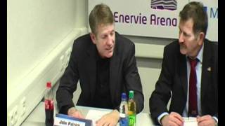 Pressekonferenz Phoenix Hagen vs. s.Oliver Baskets Würzburg