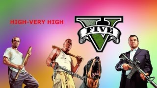 GTA 5 |||HIGH-VERY HIGH||| (i5-6400 ; gtx 1050 ti)