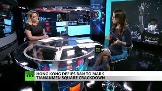 Hongkongers gather to remember Tiananmen Square