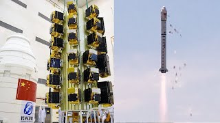 Long March-2D launches 41 satellites