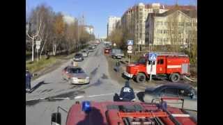 Переполох на 60 лет Октября собрал немало зевак