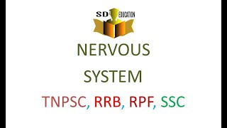 நரம்பு மண்டலம் | Nervous system | TNPSC, RRB, BANK full notes