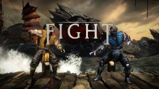 Mortal Kombat XL. Скорпион против Сабзиро. И бои Киборгов. 1080p 60