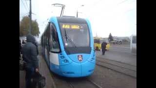 Вінниця. Новий трамвай KT4C №224 на маршруті №4. Частина 01. Барське шосе – Ім. О. Музики