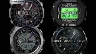 CASIO WATCH NEW TECHNOLOGY CONCEPT
