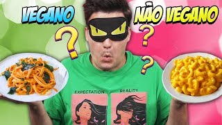 DESAFIO: É VEGANO OU NÃO É? VALENDO DINHEIRO!