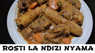 Rosti la Ndizi Nyama