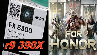 For Honor Beta 2 FX-8300 vs FX 9590