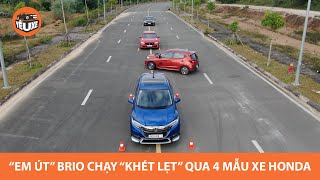 Honda Brio "chạy khét lẹt" qua CRV, HRV, Accord và Civic - Đúng chất Feel The Performance |Yêu Xe|