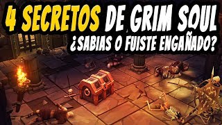 4 secretos ¿Sabias o fuiste engañado? | GRIM SOUL ESPAÑOL