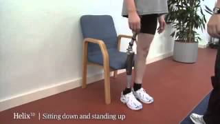 Sitting and Standing with Helix Hip