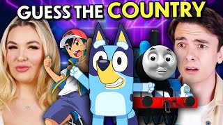 Boys Vs. Girls: Guess The Country From The Cartoon Character!