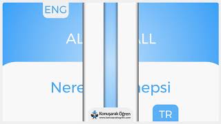 Almost all Nedir? Almost all İngilizce Türkçe Anlamı Ne Demek? Telaffuzu Nasıl Okunur? Çeviri Sözlük