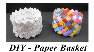 DIY - How to make Paper Basket