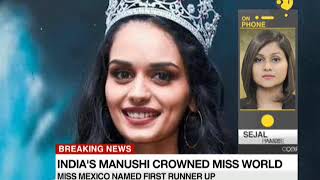 India's Manushi Chhillar crowned Miss World 2017