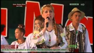 Anica Gantu in cadrul spectacolului din com Poiana Mare jud Dolj - 27.09.2014
