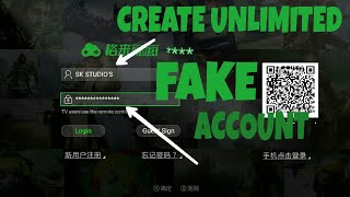 secret trick to login with fake  account in gloud game with gameplay....