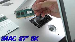 How to install RAM - Memory on a Apple iMAC 27" 5K