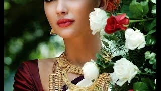Beautiful Amy Jackson in Traditional Wedding Dress Photo shoot