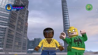 Luke Cage VS Iron Fist - LEGO MARVEL Super Heroes 2 (Open World)