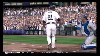 MLB 12 the show: Kansas City Royals Franchise Ep. 5 vs. Detroit Tigers G1